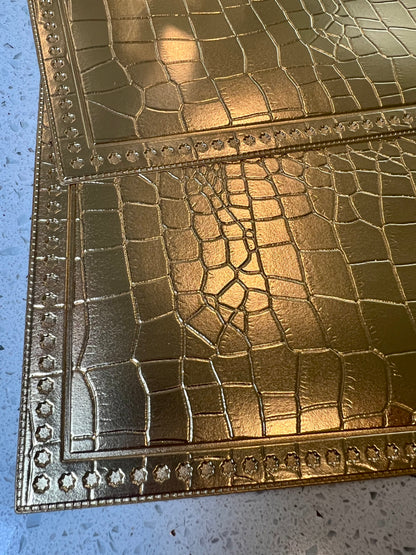 Gold Croc Placemat